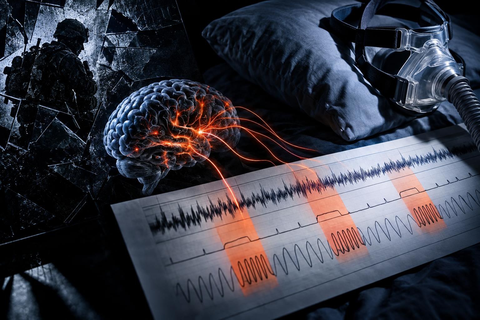 Sleep Apnea Secondary to PTSD: Building the Medical Connection